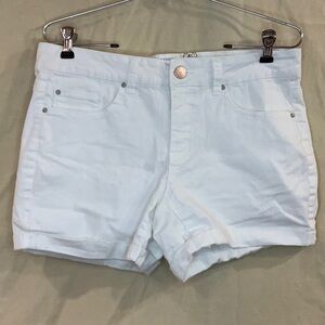 Faded Glory Women's White Denim Shorts